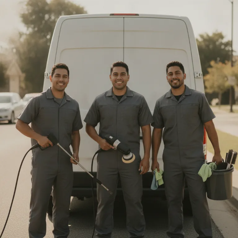 Detalhe Automóvel equipe em Parintins